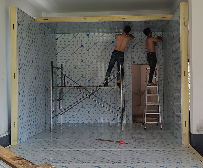 信豐蔬菜冷藏庫(kù)安裝案例